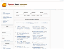 Tablet Screenshot of direktoribisnisindonesia.com